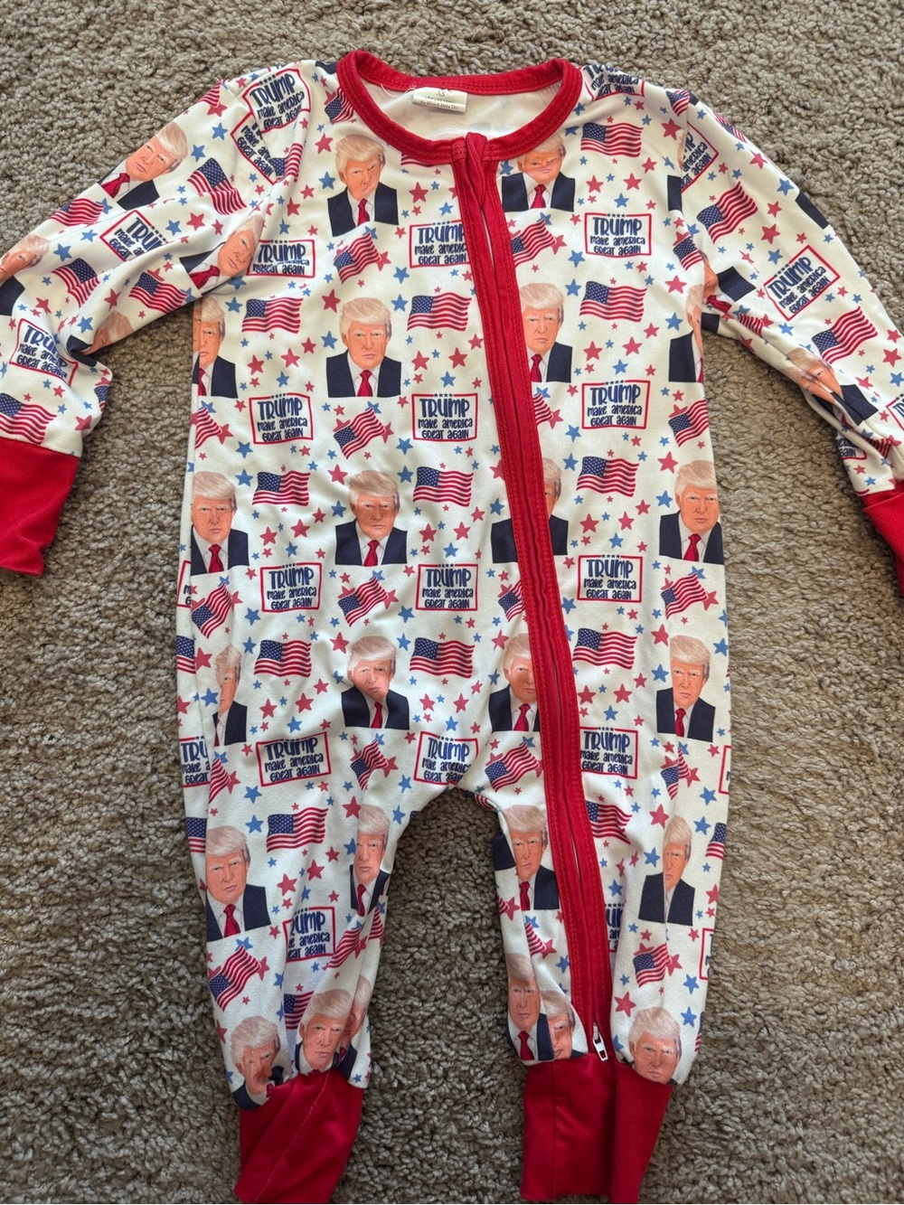 Wildly Western Trump Bamboo Zippy